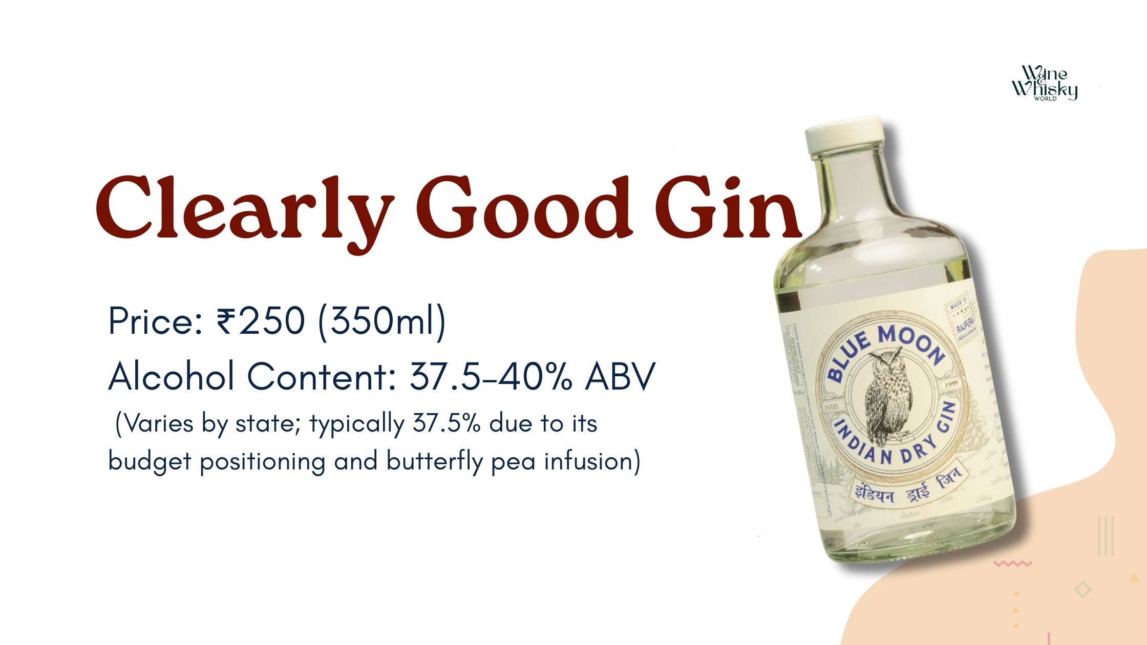 Clearly Good Gin under 2000